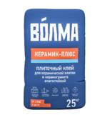 Клей для плитки «ВОЛМА-КЕРАМИК ПЛЮС» (25 кг)