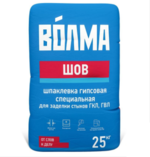 Шпаклёвка гипсовая ВОЛМА-Шов (25 кг)