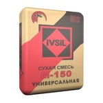 Цементно-песчаные смеси IVSIL М-150 / ИВСИЛ М-150: Универсальная, Кладочная,
